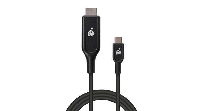 IOGEAR USB-C (M) to HDMI (M) 6Ft Cable - 4K 60Hz - Compatible w/Thunderbolt 3 - G2LU3CHD02 - Image 1